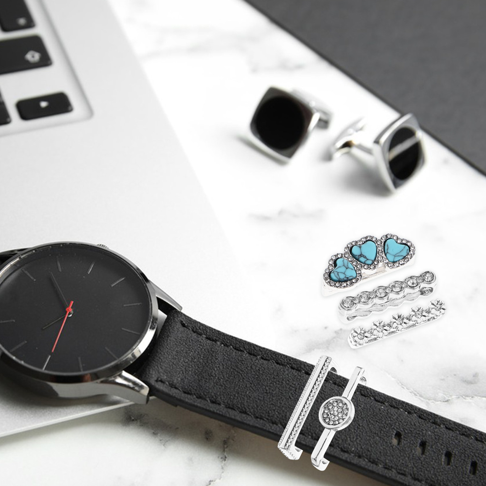 Smartwatches - Set di 5 Anelli Decorativi in