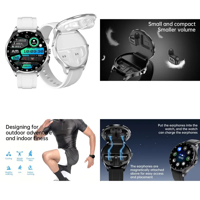Smartwatches - Smartwatch OEM Amoled 1.43'' con auricolari