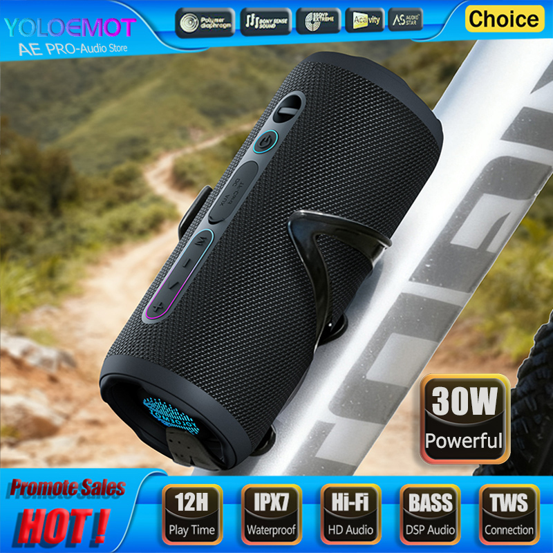 Portable Bluetooth Speaker Waterproof Ipx7 - Altoparlante Bluetooth portatile da 30 W,