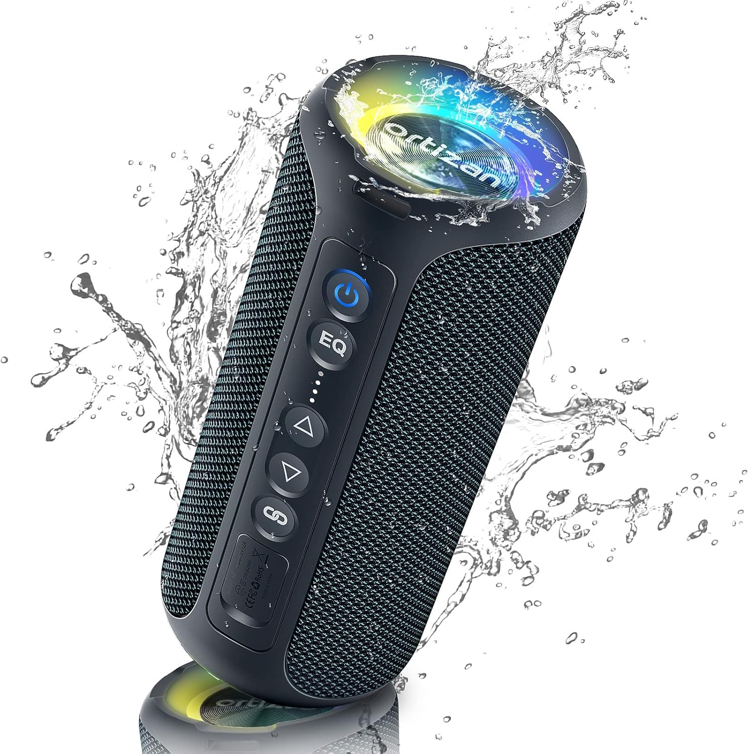 Portable Bluetooth Speaker Waterproof Ipx7 - Altoparlanti Bluetooth Ortizan Altoparlante stereo wireless