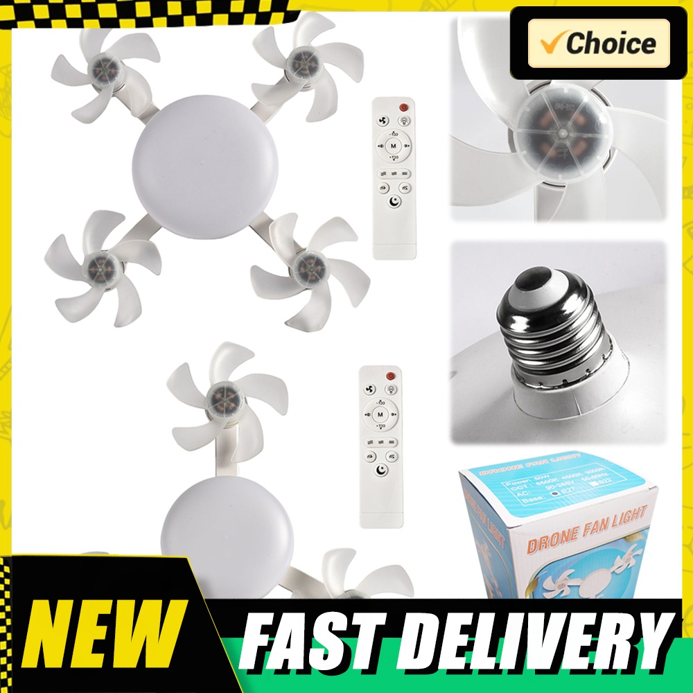 Drones - Ventilatore da soffitto a LED con