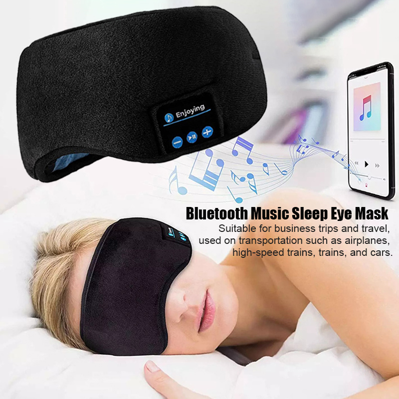Sleep Mask Headphones Bluetooth - Cuffie wireless Bluetooth Maschera per gli