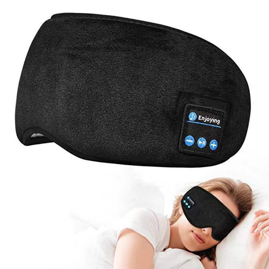 Sleep Mask Headphones Bluetooth - Maschera per cuffie wireless per dormire