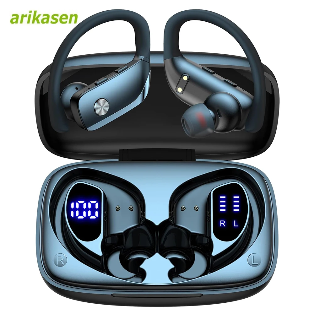 Anc Wireless Over Ear Headphones - Auricolari wireless Cuffie Bluetooth 48 ore