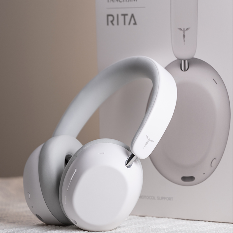 Anc Wireless Over Ear Headphones - TANCHJIM RITA Cuffie HiFi Bluetooth Wireless/Cablate
