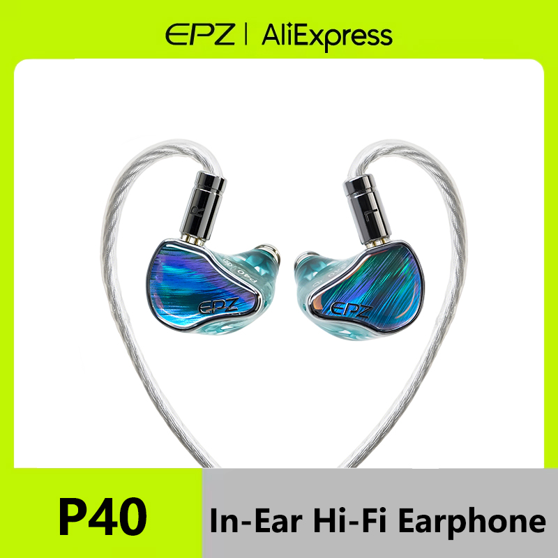 Planar Magnetic Iem Earphones - Auricolari In-Ear EPZ P40 HiFi IEMs