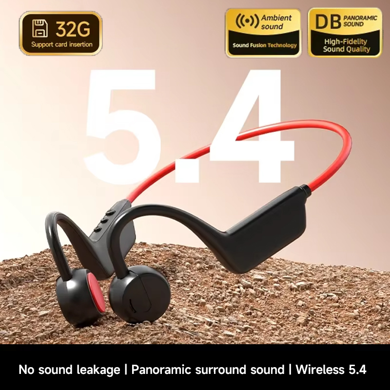 Bone Conduction Running Headphones - Auricolari Bluetooth a Conduzione Ossea IPX8
