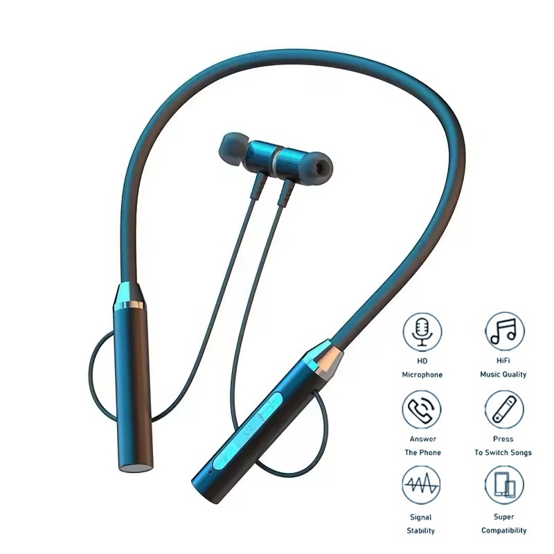Auricolari Bluetooth senza fil - Magnetic Neckband Sports Earphones recensione e prezzo