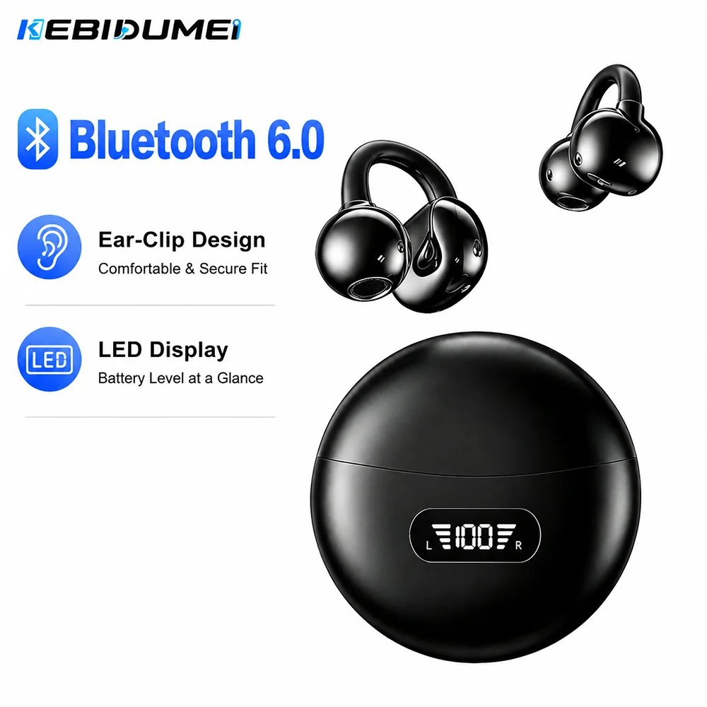 KEBIDUMEI Auricolari Bluetooth - Open Ear Air Conduction Headphones recensione e prezzo