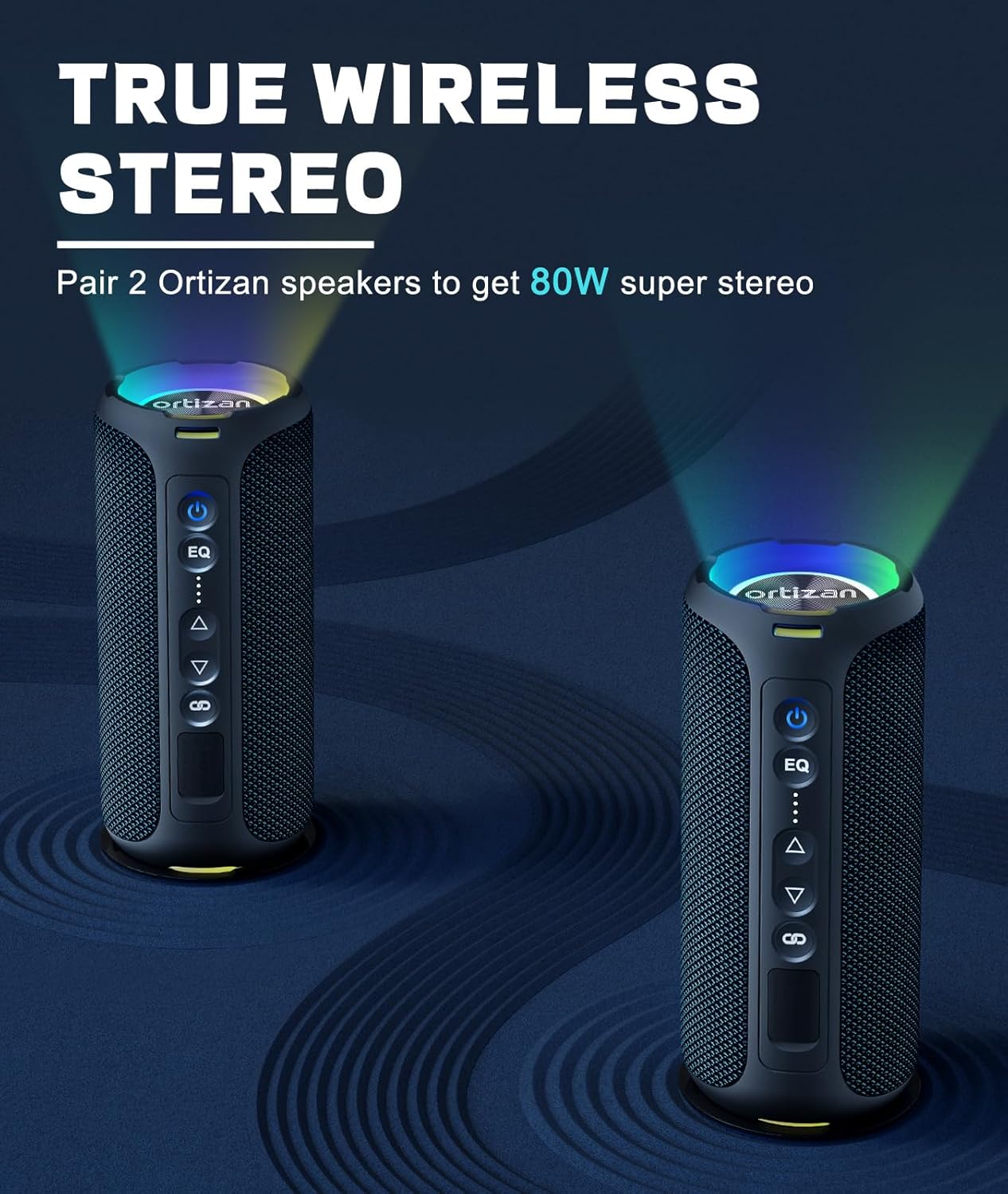 Altoparlanti Bluetooth Ortizan - Portable Bluetooth Speaker Waterproof Ipx7 recensione e prezzo