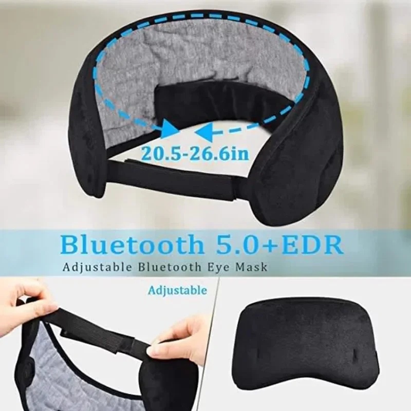 Mascherina per Occhi 3D con Cu - Sleep Mask Headphones Bluetooth recensione e prezzo
