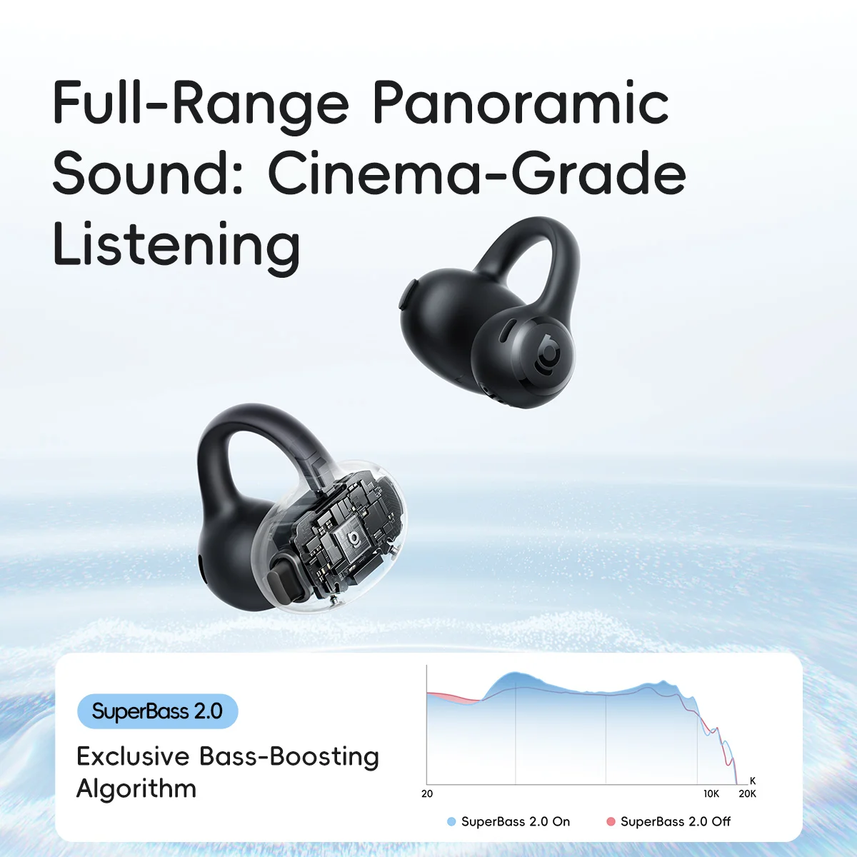 Auricolari Open-Ear Baseus Bas - Open Ear Air Conduction Headphones recensione e prezzo