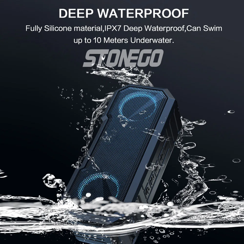 Altoparlante Bluetooth Portati - Portable Bluetooth Speaker Waterproof Ipx7 recensione e prezzo