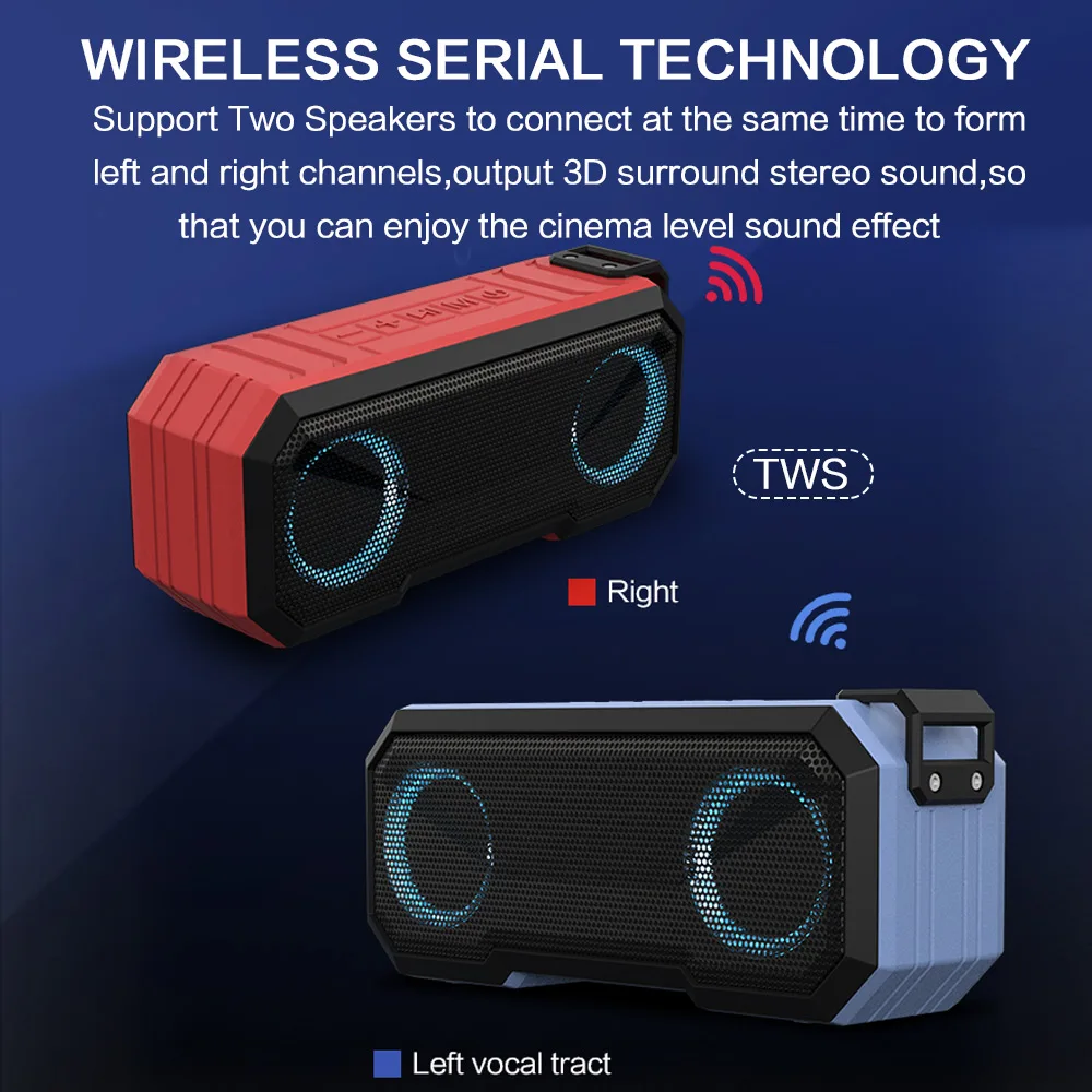 Altoparlante Bluetooth Portati - Portable Bluetooth Speaker Waterproof Ipx7 recensione e prezzo