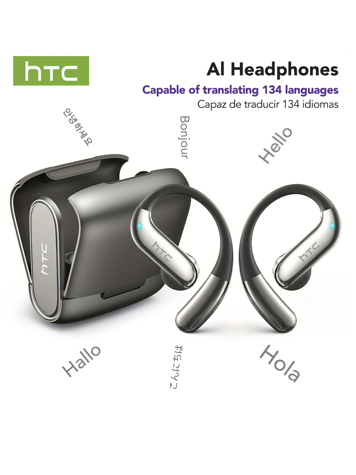 Cuffie Bluetooth Open-Ear HTC  - Headphones recensione e prezzo