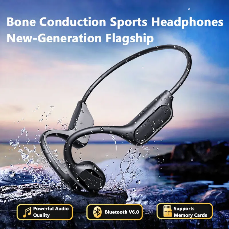 NUOVI Auricolari Bluetooth a C - Bone Conduction Running Headphones recensione e prezzo