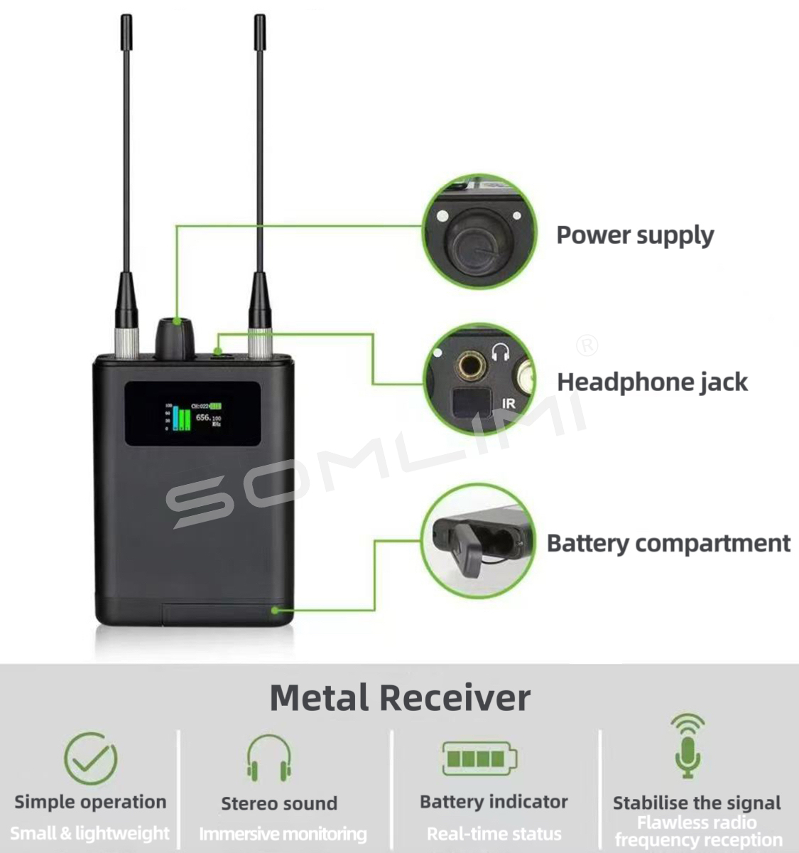 SOMLIMI Sistema di Monitoraggi - In Ear Monitors For Singers recensione e prezzo
