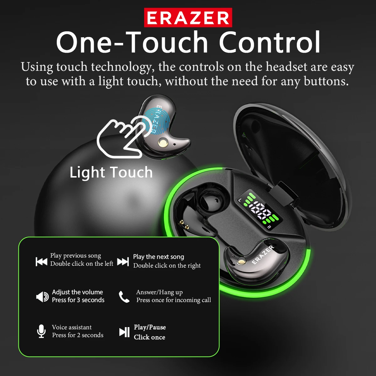 Cuffie Bluetooth In-Ear EARZER - Headphones recensione e prezzo
