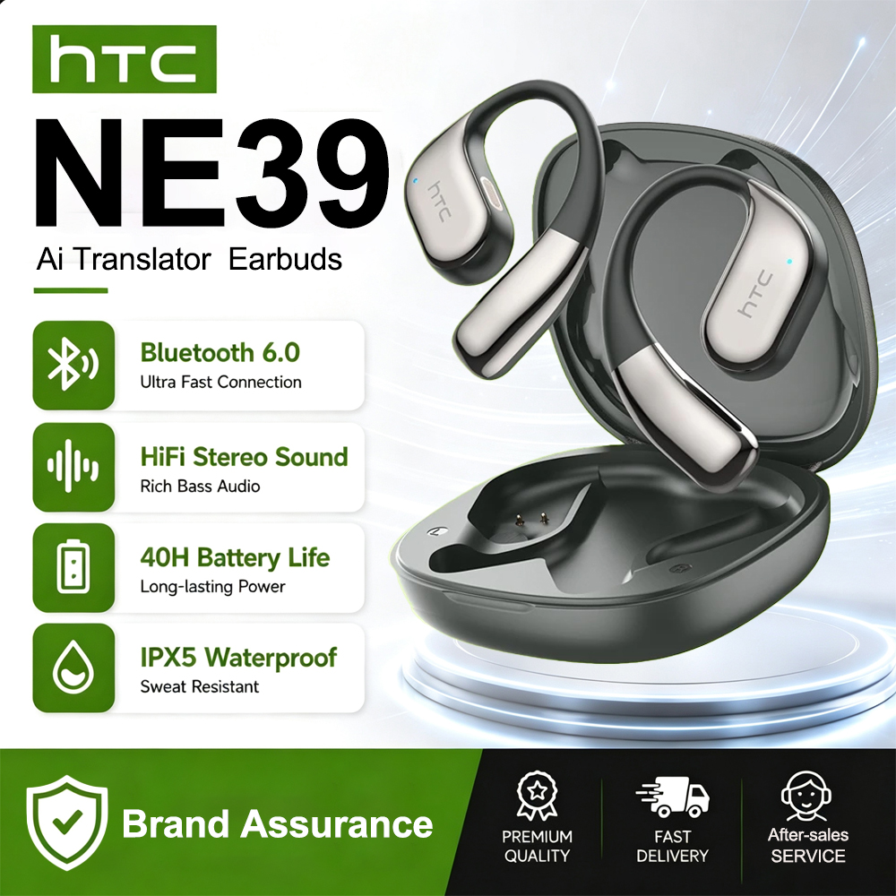 Auricolari HTC NE39 con Traduz - Open Ear Air Conduction Headphones recensione e prezzo