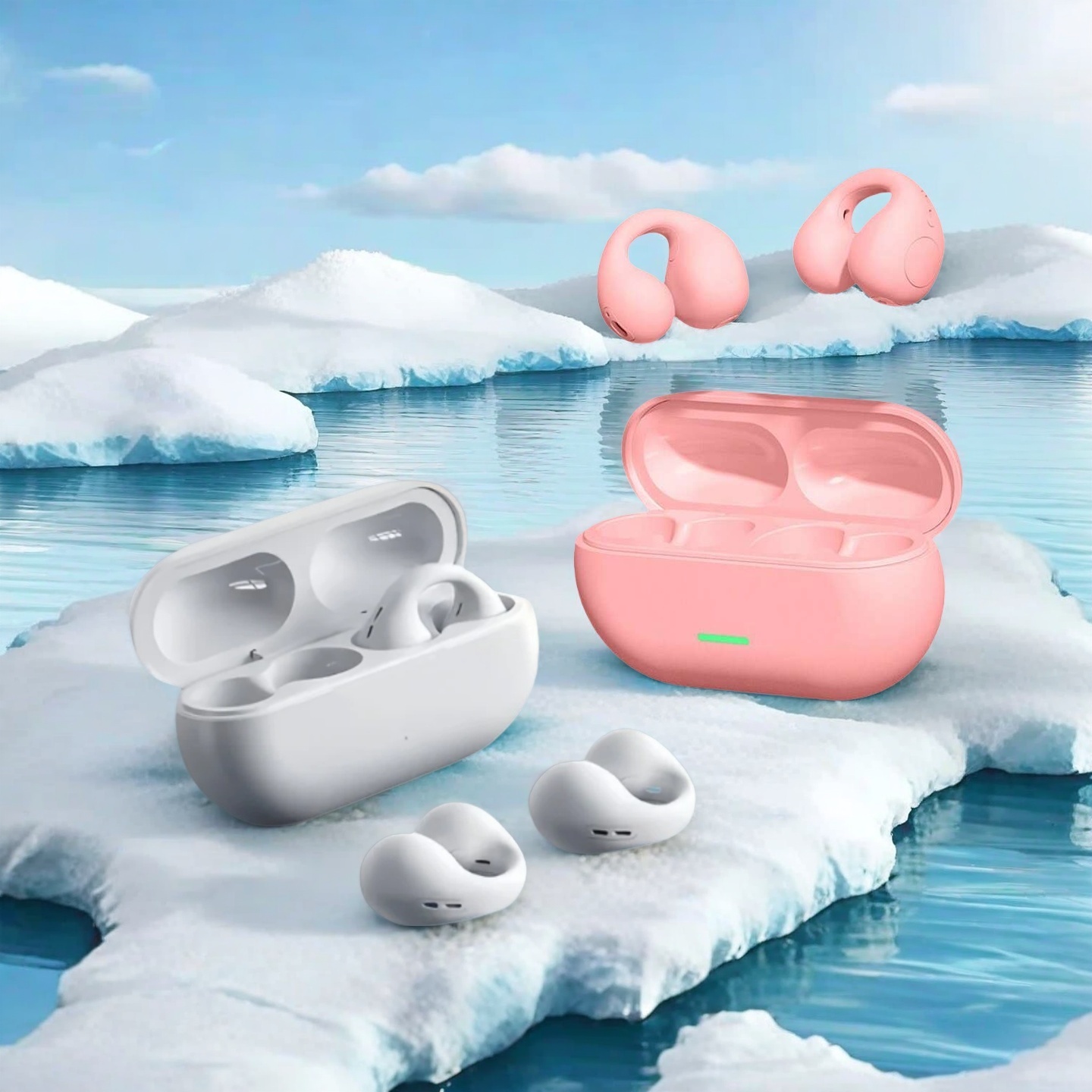 Auricolari wireless con clip p - Open Ear Air Conduction Headphones recensione e prezzo
